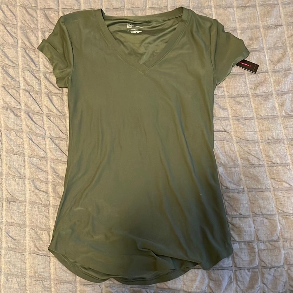 Green shirt